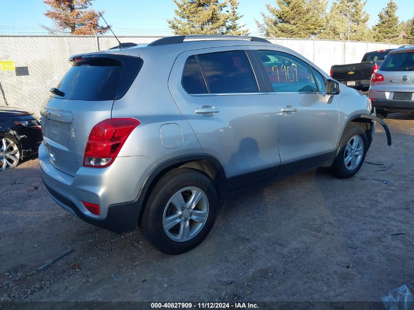 2017 Chevrolet Trax Lt VIN: 3GNCJPSB9HL146906 Lot: 40827909