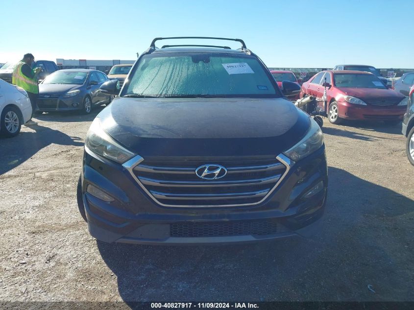 2016 Hyundai Tucson Limited VIN: KM8J33A22GU169531 Lot: 40827917