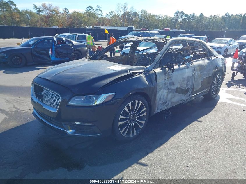 2018 Lincoln Continental Select VIN: 1LN6L9SK9J5601492 Lot: 40827931