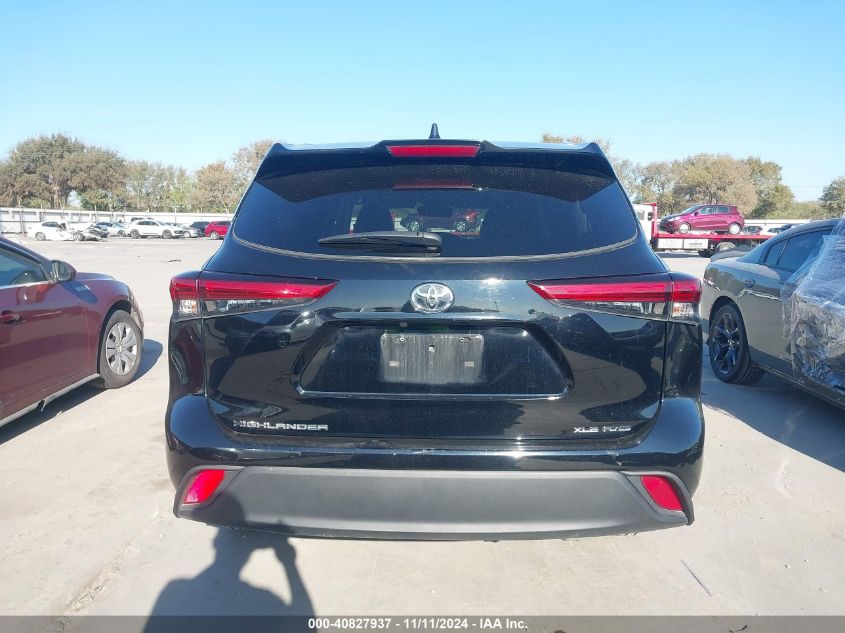 2023 Toyota Highlander Xle VIN: 5TDKDRBH7PS021620 Lot: 40827937