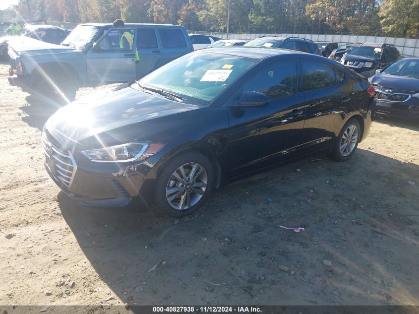 2018 Hyundai Elantra Sel VIN: 5NPD84LF4JH288093 Lot: 40827938