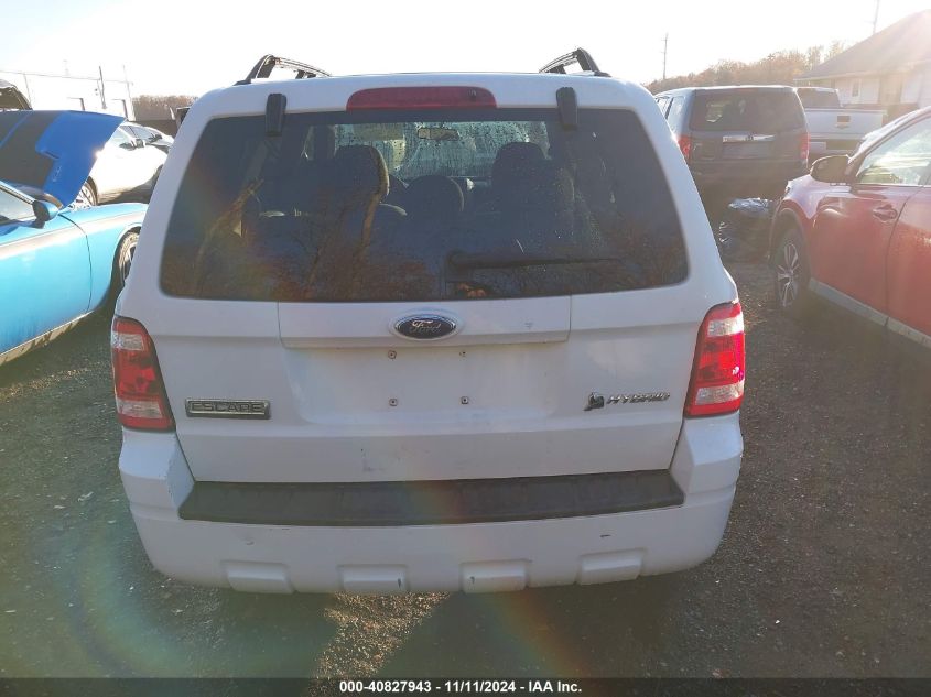 2008 Ford Escape Hybrid VIN: 1FMCU59H98KB33276 Lot: 40827943