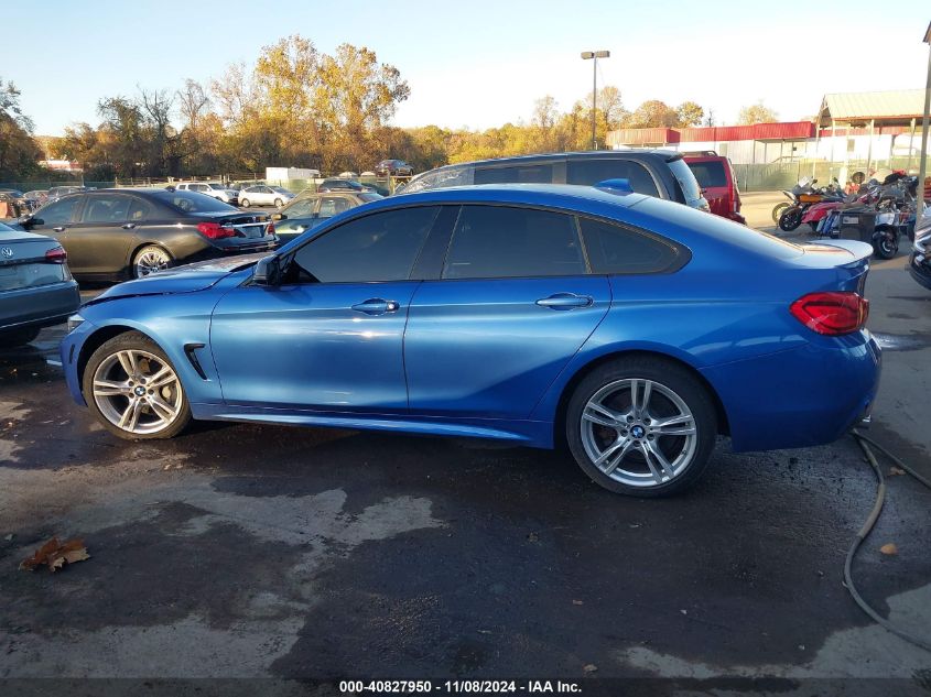 2018 BMW 440I Gran Coupe xDrive VIN: WBA4J7C5XJBH13718 Lot: 40827950