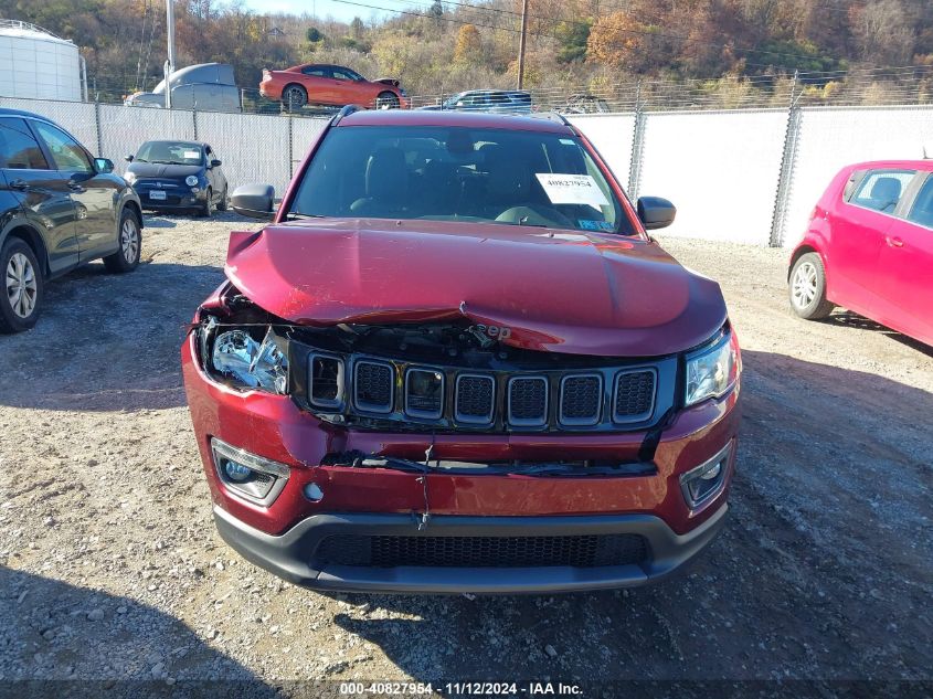 2021 Jeep Compass 80Th Anniversary 4X4 VIN: 3C4NJDEB4MT570564 Lot: 40827954