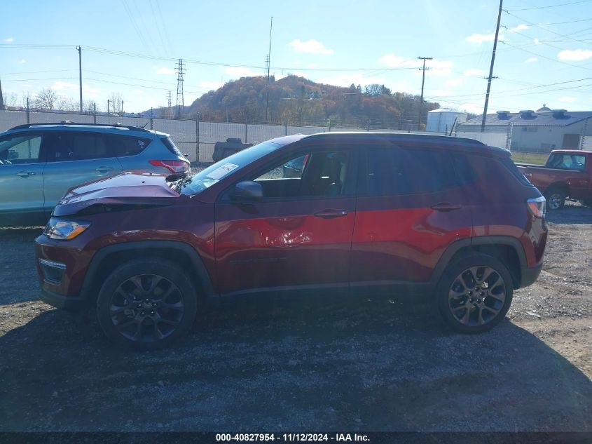 2021 Jeep Compass 80Th Anniversary 4X4 VIN: 3C4NJDEB4MT570564 Lot: 40827954