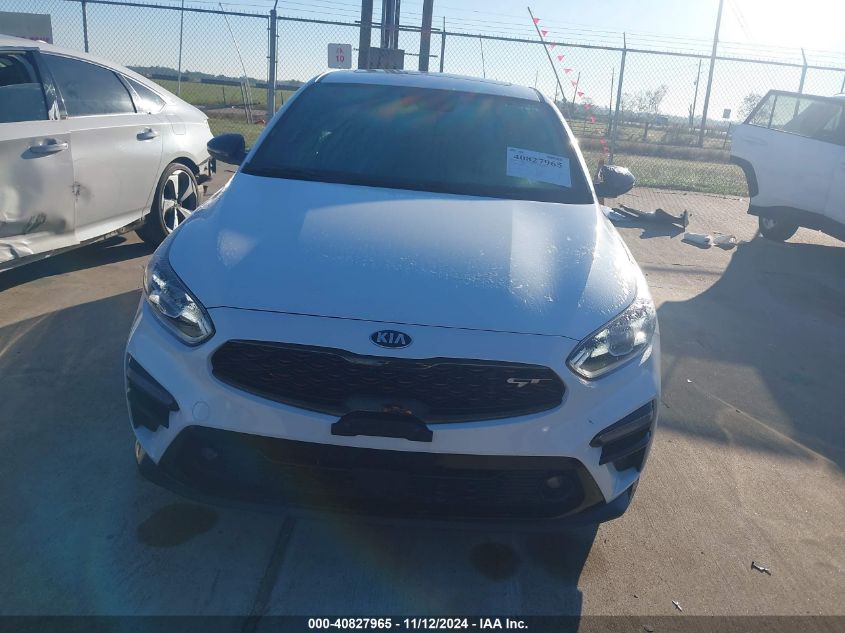 2021 Kia Forte Gt VIN: 3KPF44AC8ME340315 Lot: 40827965