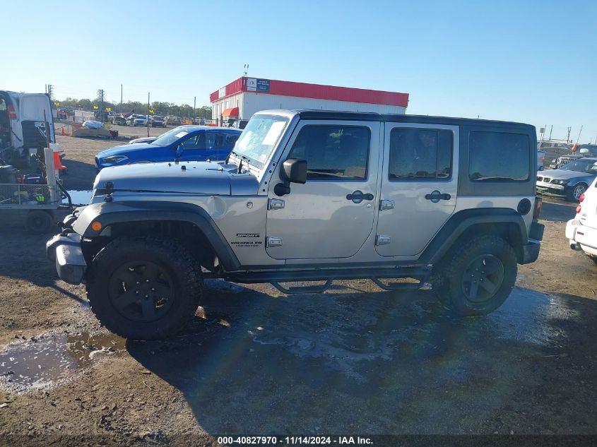 2015 Jeep Wrangler Unlimited Sport VIN: 1C4BJWDG1FL510784 Lot: 40827970