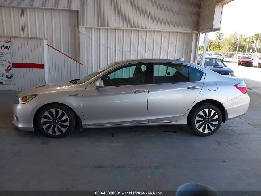 2015 Honda Accord Hybrid VIN: 1HGCR6F31FA011519 Lot: 40828001