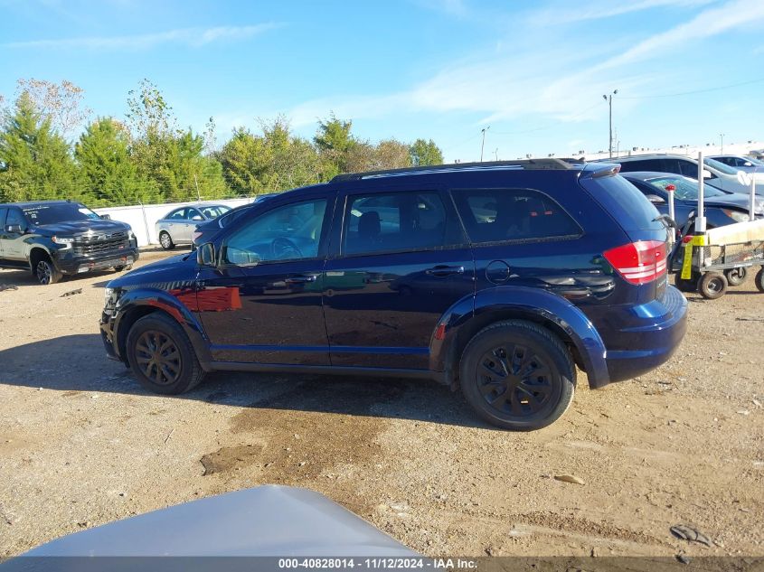 2018 Dodge Journey Se VIN: 3C4PDCAB4JT208648 Lot: 40828014