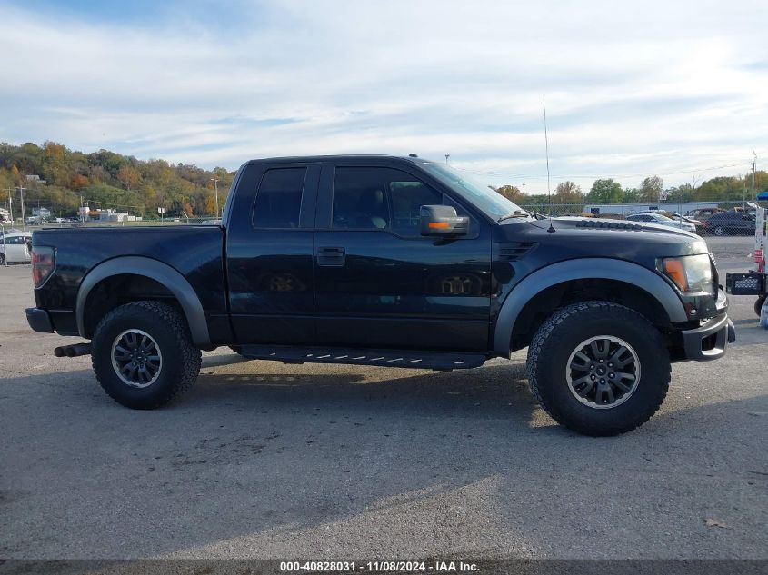 2010 Ford F-150 Svt Raptor VIN: 1FTEX1E69AFC46970 Lot: 40828031