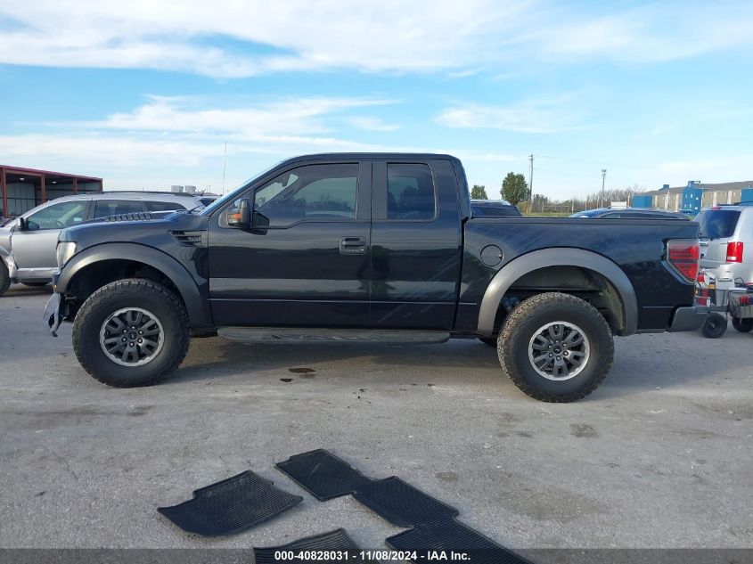 2010 Ford F-150 Svt Raptor VIN: 1FTEX1E69AFC46970 Lot: 40828031