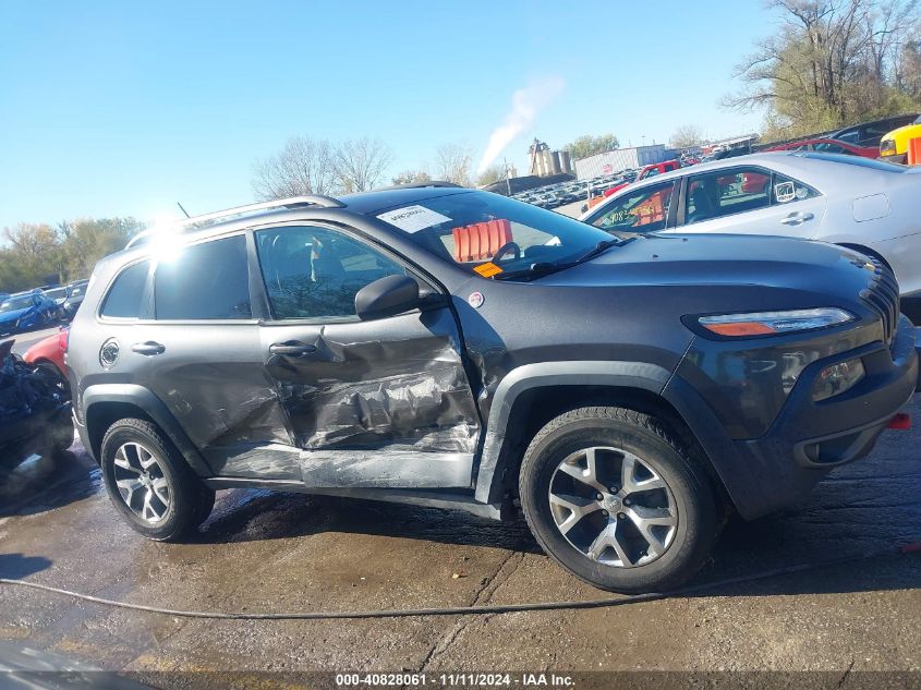 2015 Jeep Cherokee Trailhawk VIN: 1C4PJMBS3FW654708 Lot: 40828061