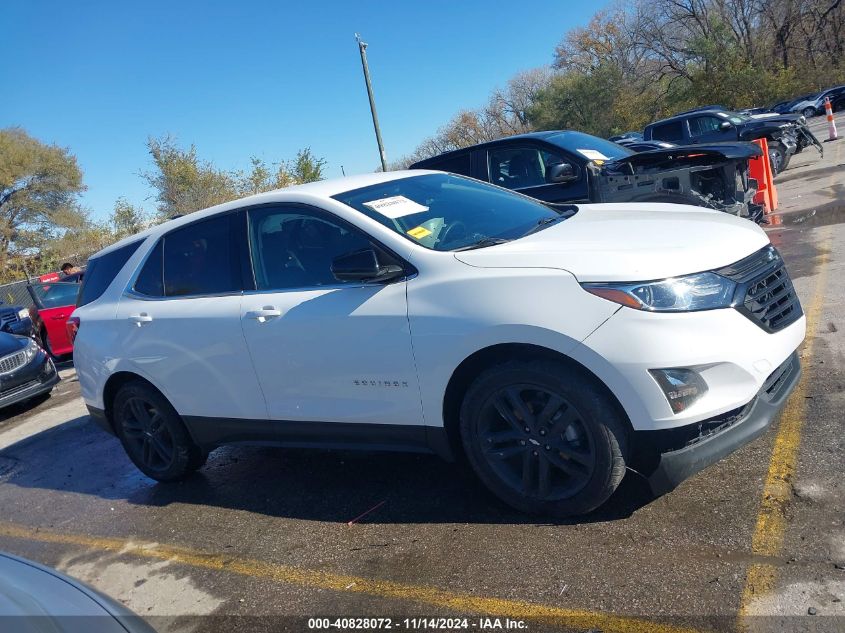 2020 Chevrolet Equinox Fwd Lt 1.5L Turbo VIN: 3GNAXKEV8LS721543 Lot: 40828072