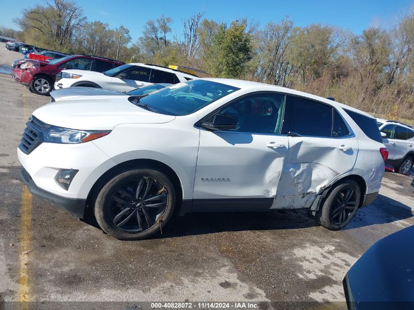 2020 Chevrolet Equinox Fwd Lt 1.5L Turbo VIN: 3GNAXKEV8LS721543 Lot: 40828072