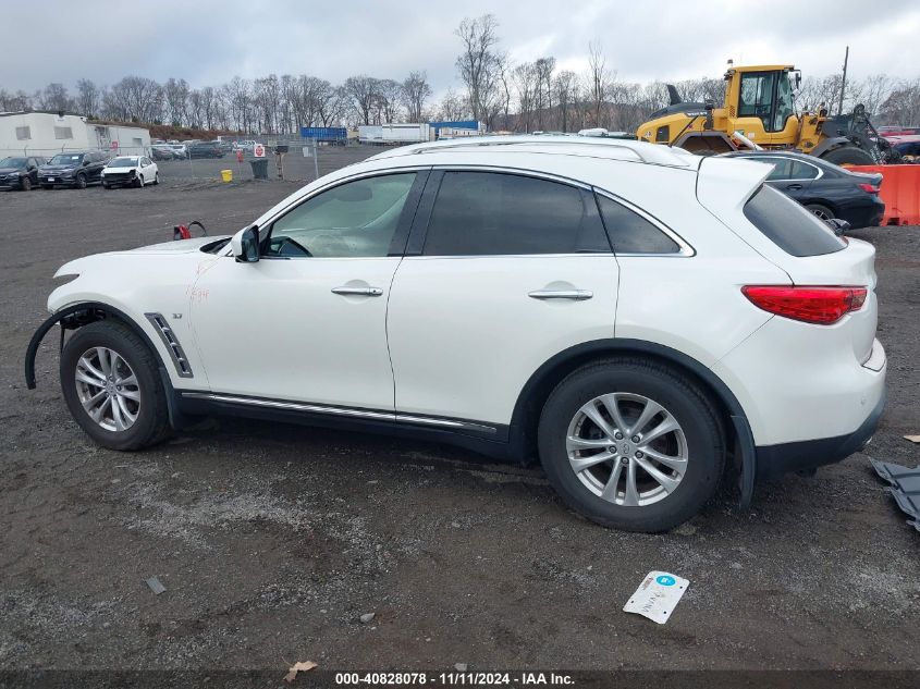 2017 Infiniti Qx70 VIN: JN8CS1MW9HM410641 Lot: 40828078