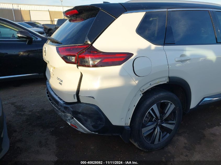 2022 Nissan Rogue Platinum Intelligent Awd VIN: JN8BT3DD1NW274671 Lot: 40828082