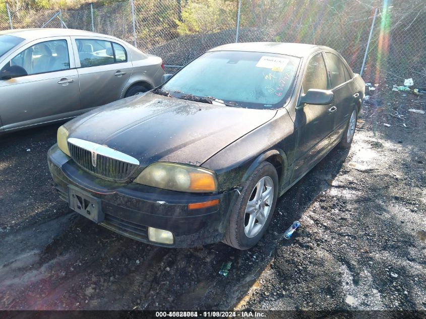 2002 Lincoln Ls VIN: 1LNHM86S12Y636747 Lot: 40828084