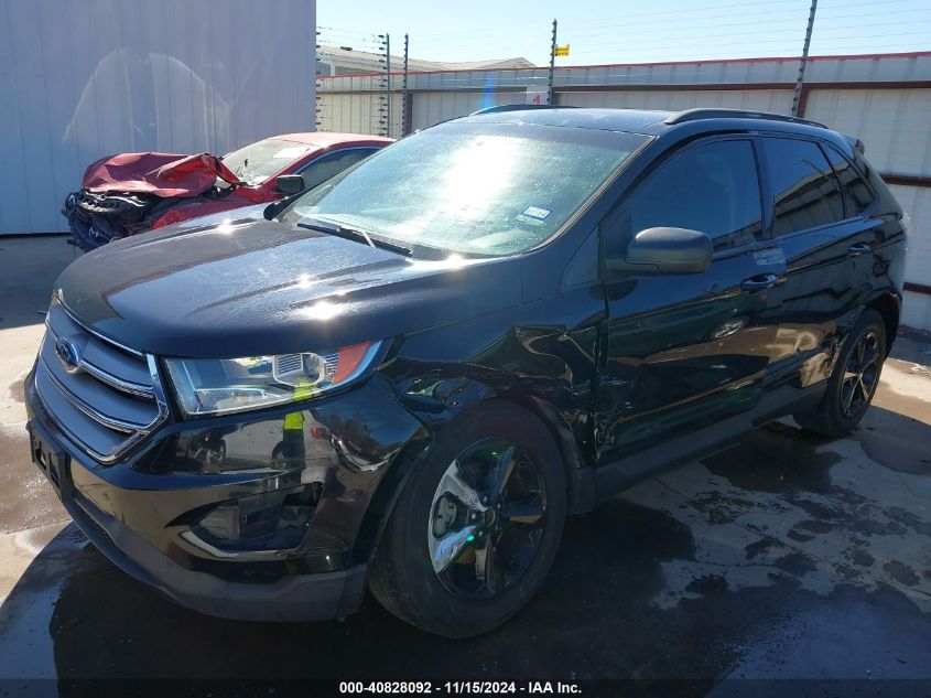 2016 Ford Edge Se VIN: 2FMPK3G95GBB88551 Lot: 40828092