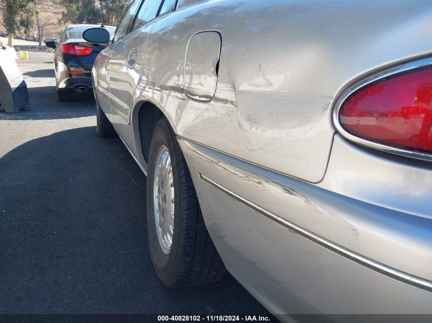 2001 Buick Century Limited VIN: 2G4WY55J411226898 Lot: 40828102