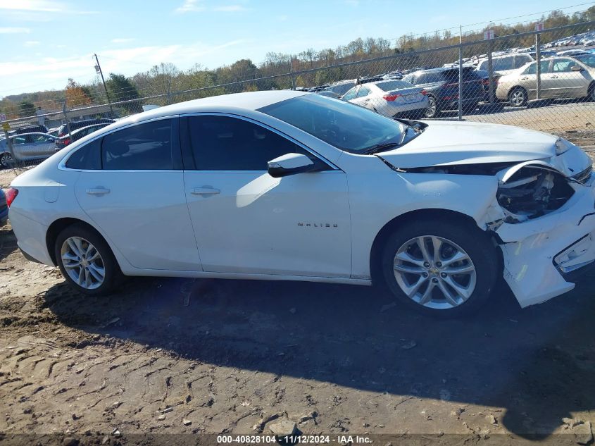 2017 Chevrolet Malibu 1Lt VIN: 1G1ZE5STXHF222270 Lot: 40828104