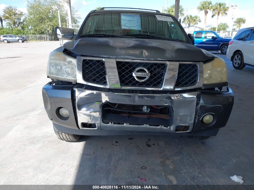 2005 Nissan Armada Le VIN: 5N1AA08A15N732240 Lot: 40828116