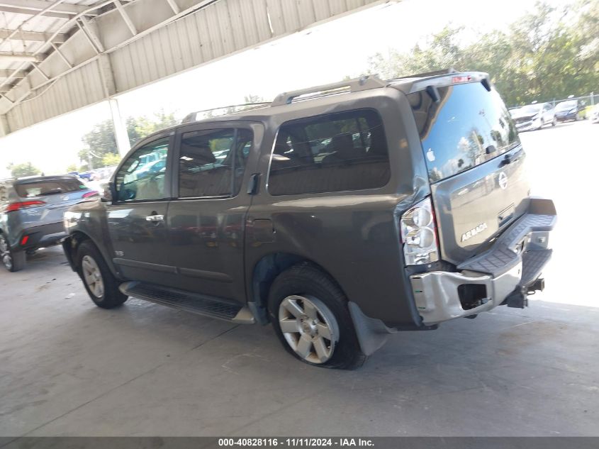 2005 Nissan Armada Le VIN: 5N1AA08A15N732240 Lot: 40828116