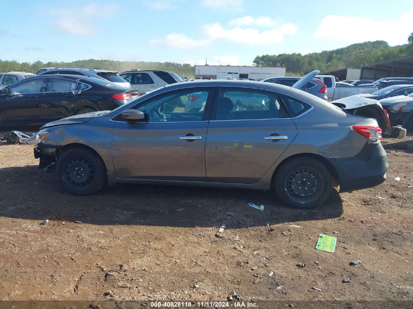 2019 Nissan Sentra S VIN: 3N1AB7APXKY433582 Lot: 40828118