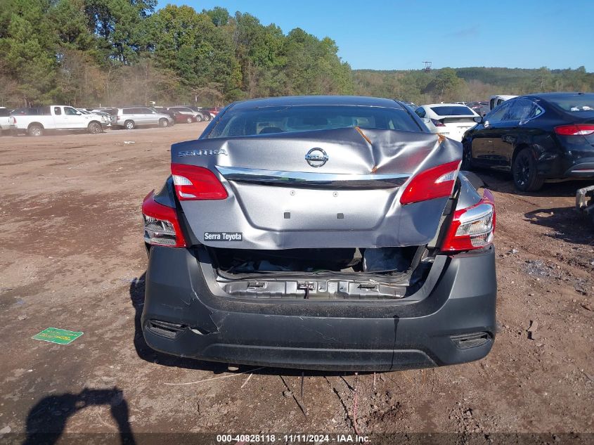 2019 Nissan Sentra S VIN: 3N1AB7APXKY433582 Lot: 40828118