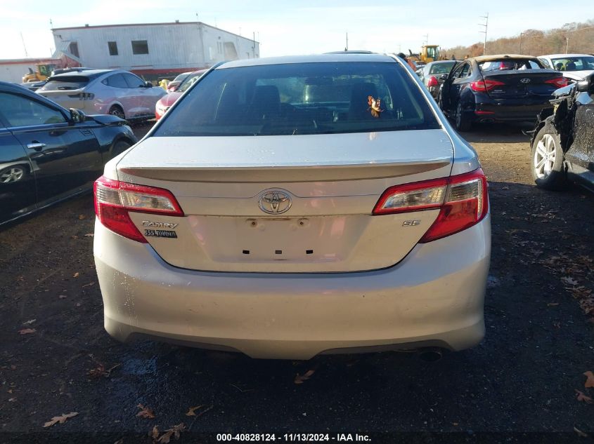 2012 Toyota Camry Se VIN: 4T1BF1FK1CU138290 Lot: 40828124