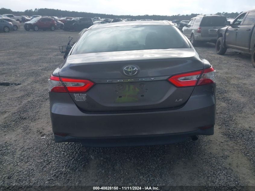 2018 Toyota Camry Le VIN: 4T1B11HK2JU529683 Lot: 40828150