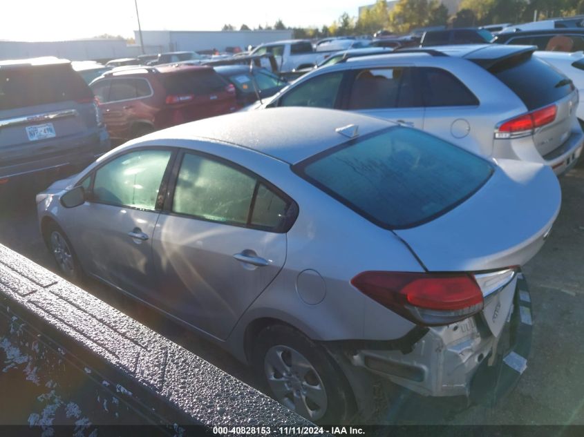 2017 Kia Forte Lx/S VIN: 3KPFL4A75HE084954 Lot: 40828153