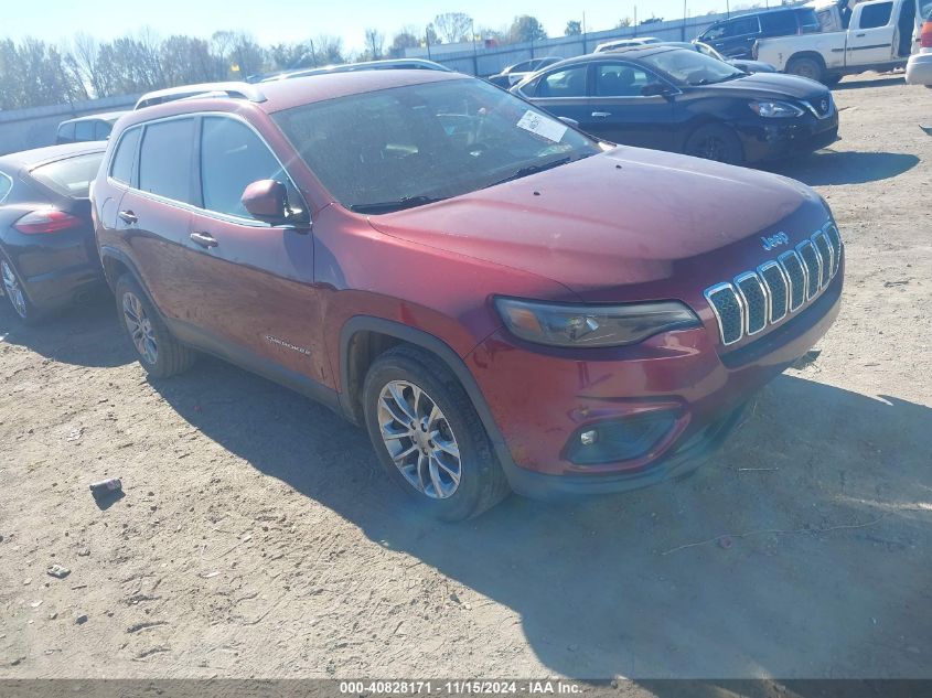 2019 Jeep Cherokee Latitude Plus Fwd VIN: 1C4PJLLB4KD204337 Lot: 40828171