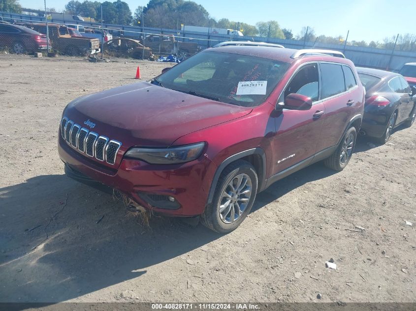 2019 Jeep Cherokee Latitude Plus Fwd VIN: 1C4PJLLB4KD204337 Lot: 40828171