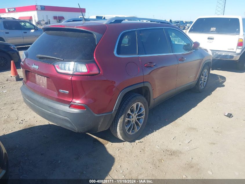 2019 Jeep Cherokee Latitude Plus Fwd VIN: 1C4PJLLB4KD204337 Lot: 40828171