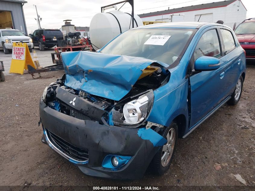 2015 Mitsubishi Mirage Es VIN: ML32A4HJ1FH002251 Lot: 40828181