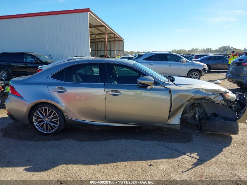 2014 Lexus Is VIN: JTHBF1D25E5026112 Lot: 40828186