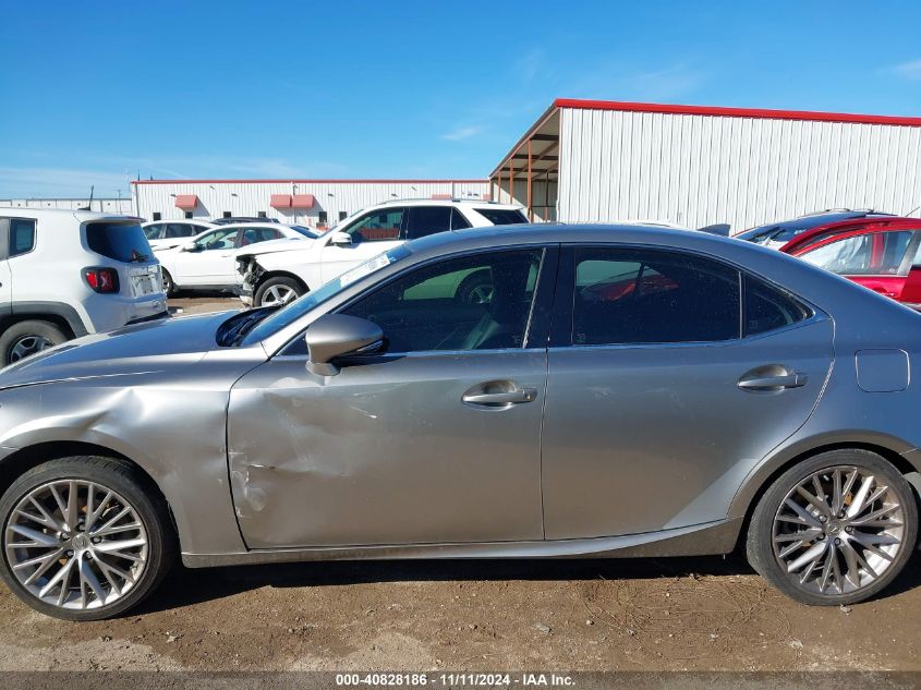 2014 Lexus Is VIN: JTHBF1D25E5026112 Lot: 40828186