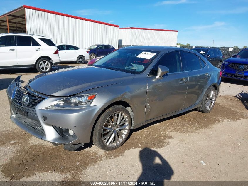 VIN JTHBF1D25E5026112 2014 Lexus IS, 250 no.2