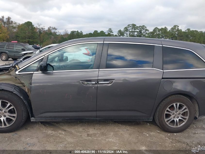 2013 Honda Odyssey Ex-L VIN: 5FNRL5H69DB084976 Lot: 40828190