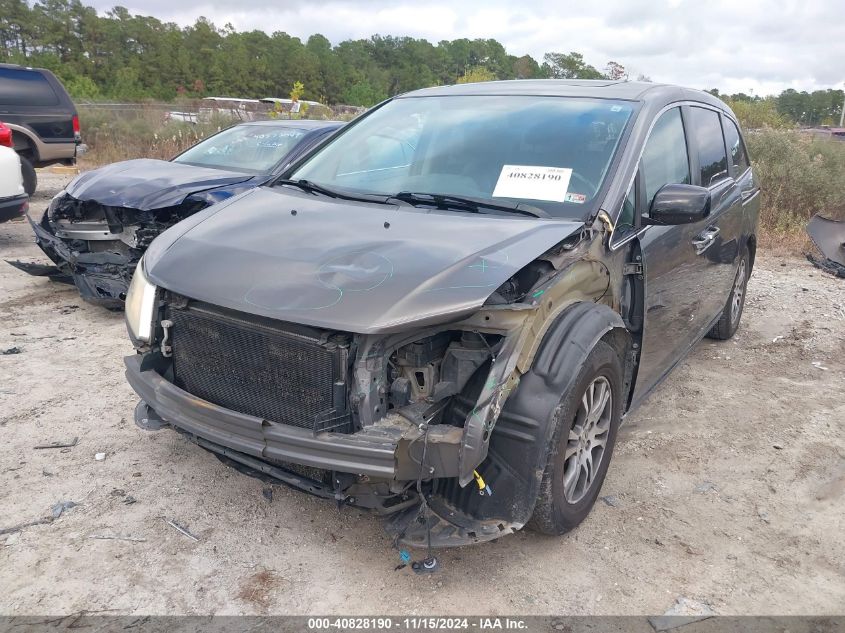 2013 Honda Odyssey Ex-L VIN: 5FNRL5H69DB084976 Lot: 40828190