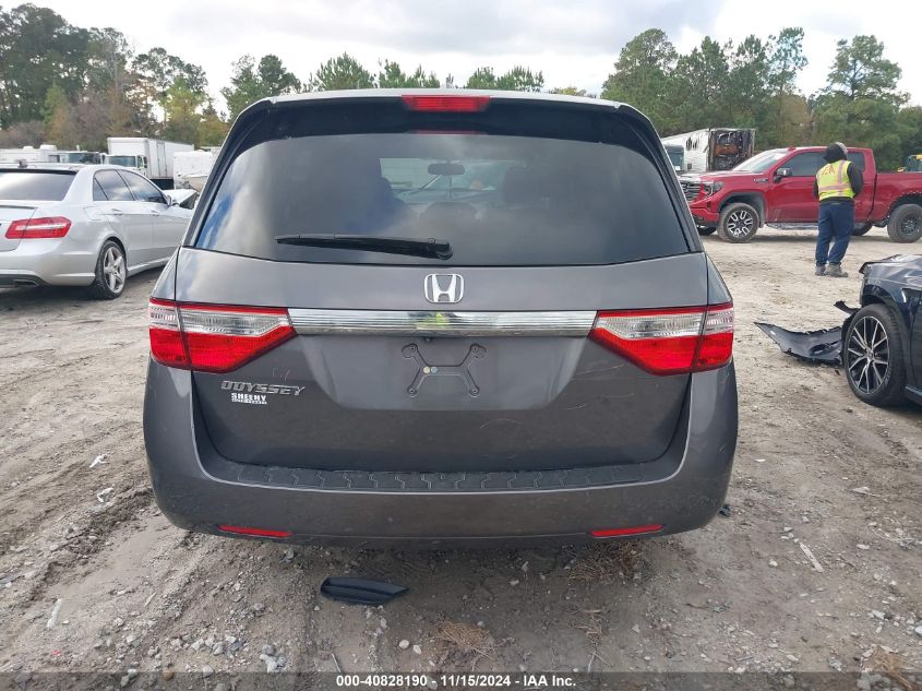 2013 Honda Odyssey Ex-L VIN: 5FNRL5H69DB084976 Lot: 40828190