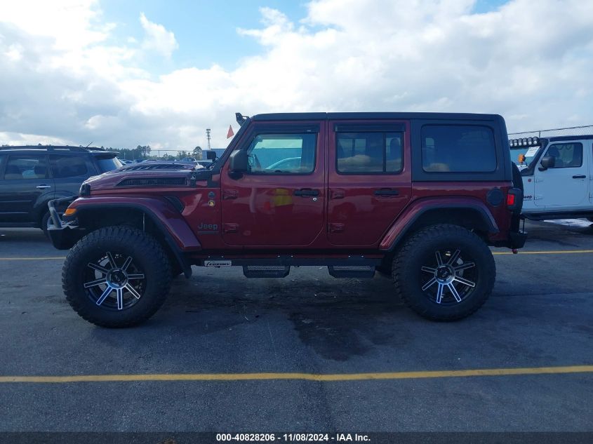 2021 Jeep Wrangler Unlimited 80Th Anniversary 4X4 VIN: 1C4HJXDG6MW574881 Lot: 40828206