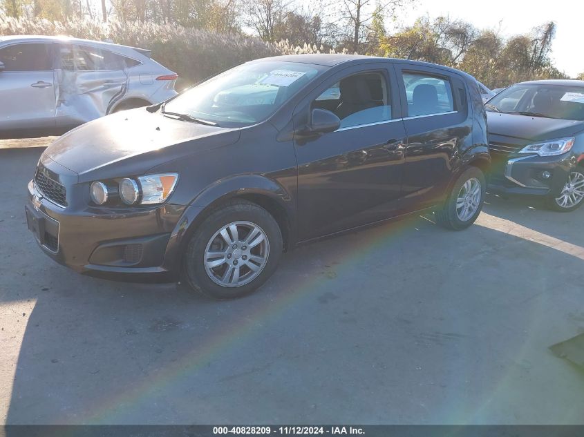 2014 Chevrolet Sonic Lt Auto VIN: 1G1JC6SH8E4194657 Lot: 40828209