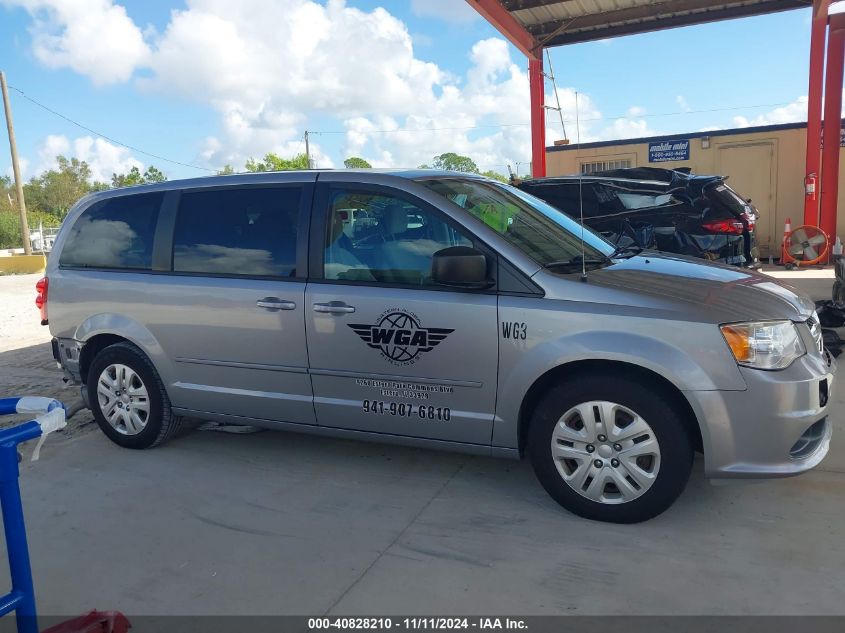 2017 Dodge Grand Caravan Se VIN: 2C4RDGBG2HR615570 Lot: 40828210