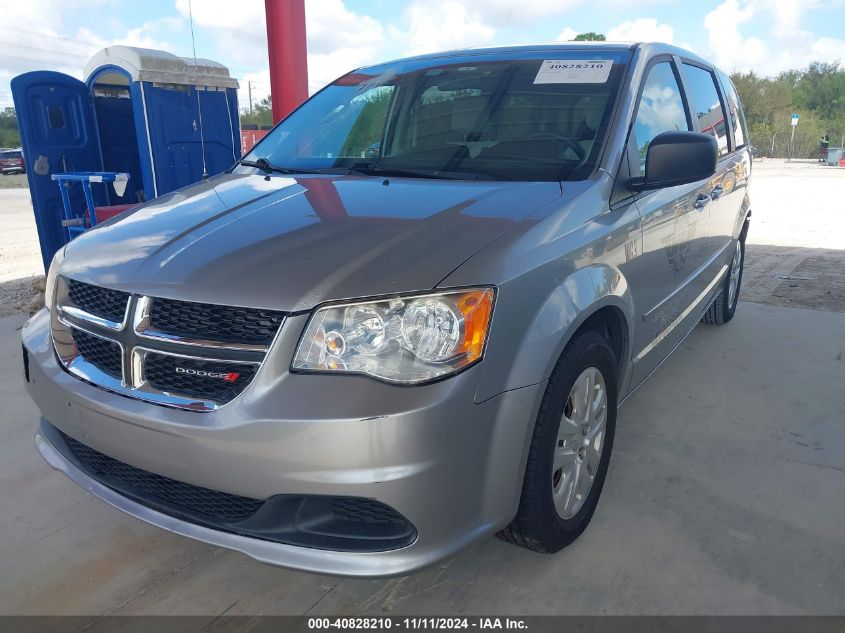 2017 Dodge Grand Caravan Se VIN: 2C4RDGBG2HR615570 Lot: 40828210