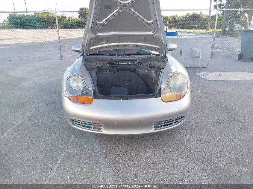 1999 Porsche Boxster VIN: WP0CA2983XU630693 Lot: 40828211