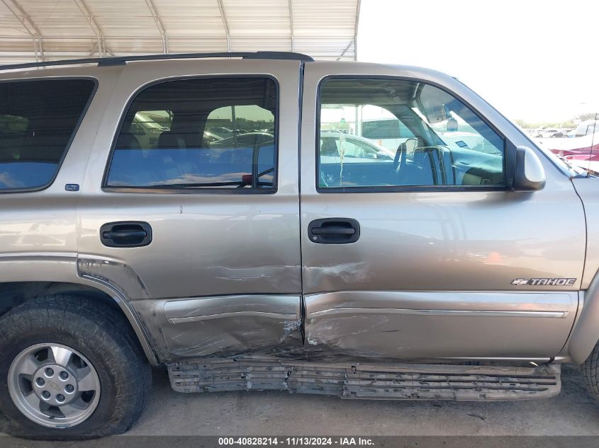 2003 Chevrolet Tahoe Lt VIN: 1GNEC13Z53R189703 Lot: 40828214