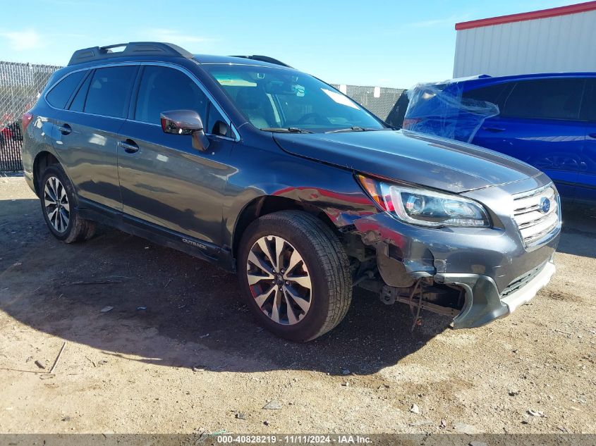 2017 Subaru Outback 2.5I Limited VIN: 4S4BSANC9H3380618 Lot: 40828219