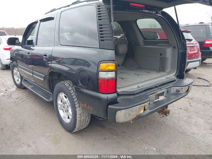 2004 Chevrolet Tahoe Lt VIN: 1GNEK13Z34J314653 Lot: 40828225