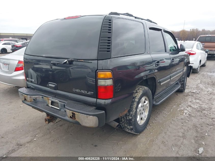 2004 Chevrolet Tahoe Lt VIN: 1GNEK13Z34J314653 Lot: 40828225